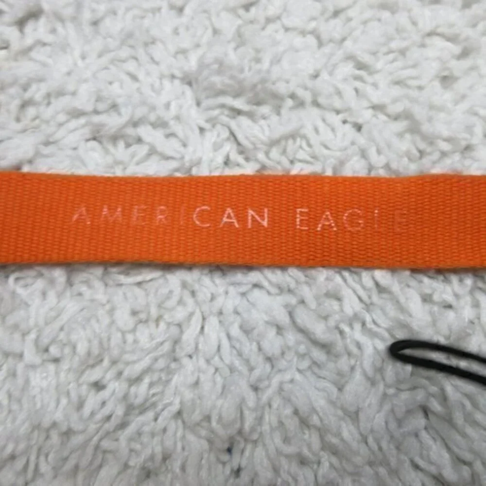 American Eagle orange web‎ belt